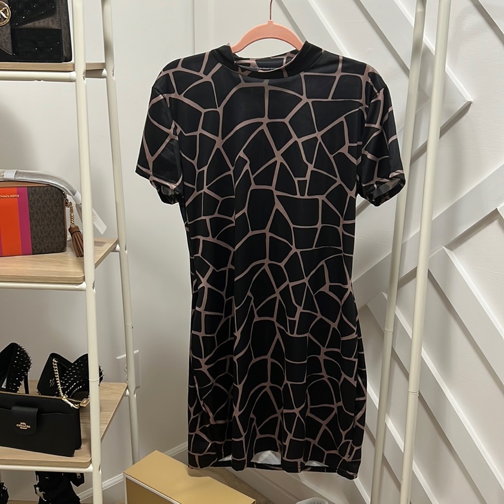 LovelyWholesale Animal Print Dress